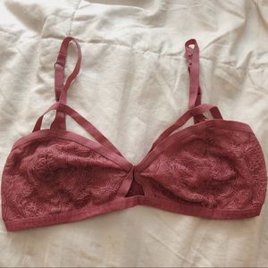 urban outfitters lace strappy bralette